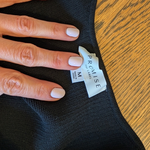 Black Ribbed Tank Bodysuit - Picture 5 of 6